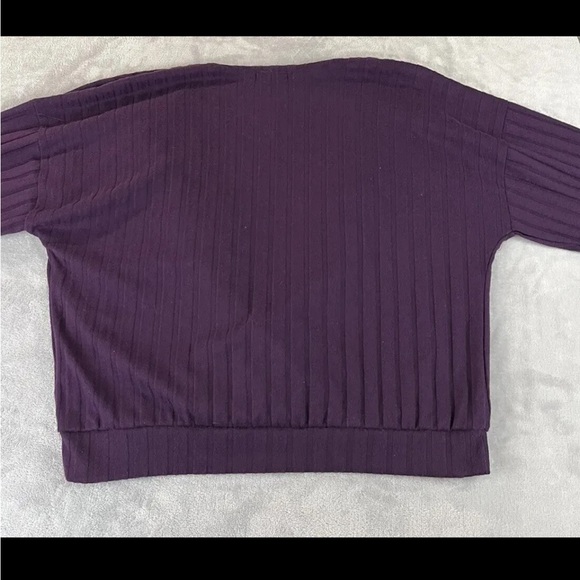 Curvy Sense womens long sleeve wrap front sweater blouse size 3X - Picture 4 of 5